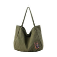 Load image into Gallery viewer, Artisan Pet Embroidery Large Canvas Tote