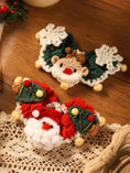 Load image into Gallery viewer, Crocheted Christmas Pet Collar