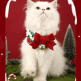 Load image into Gallery viewer, Crocheted Christmas Pet Collar