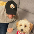 Load image into Gallery viewer, Custom Embroidery Pet Portrait Baseball Cap