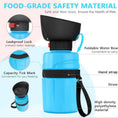 Load image into Gallery viewer, 520ML Portable Dog Water Dispenser