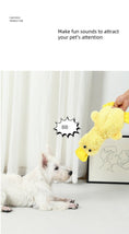 Load image into Gallery viewer, Dog squeak duck without stuffing plush