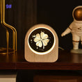 Load image into Gallery viewer, Personalized 3D Engraved Crystal Photo LED Light