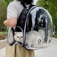 Load image into Gallery viewer, Front Expandable Space Capsule Bubble Window Pet Backpack