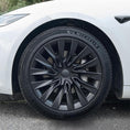 Load image into Gallery viewer, BOVECS 18" Turbine Aero Wheel Covers Compatible with Tesla Model 3 (2024–2025) – Full Coverage Hubcaps (Set of 4)