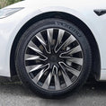 Load image into Gallery viewer, BOVECS 18" Turbine Aero Wheel Covers Compatible with Tesla Model 3 (2024–2025) – Full Coverage Hubcaps (Set of 4)