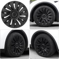 Load image into Gallery viewer, Perfect Fit for Tesla Model Y - 19" Wheel Hub Covers for 2021-2024 (Set of 4)