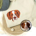 Load image into Gallery viewer, Custom Embroidered Pet Portrait Hoodie