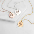 Load image into Gallery viewer, Custom engraved pet memorial jewelry