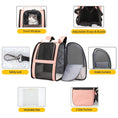 Load image into Gallery viewer, Pet carrier backpack with window blind