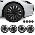 Load image into Gallery viewer, Tesla Model 3 Nova Wheel Covers Hubcaps 18 Inch Hub Caps for 2024 2025 Model 3 Highland Accessories (Set of 4)