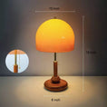 Load image into Gallery viewer, Vintage Glass Mushroom Table Lamp