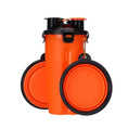 Load image into Gallery viewer, Dog Travel Water Food Bottle Collapsible Bowls
