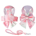Load image into Gallery viewer, Cute Bow Tie Dog Harness and Leash Set