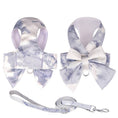 Load image into Gallery viewer, Cute Bow Tie Dog Harness and Leash Set