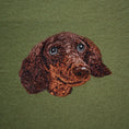 Load image into Gallery viewer, Artisan Pet Embroidery Large Canvas Tote