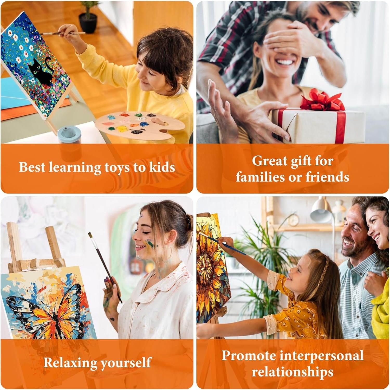 Customized DIY Paint by Numbers Kit