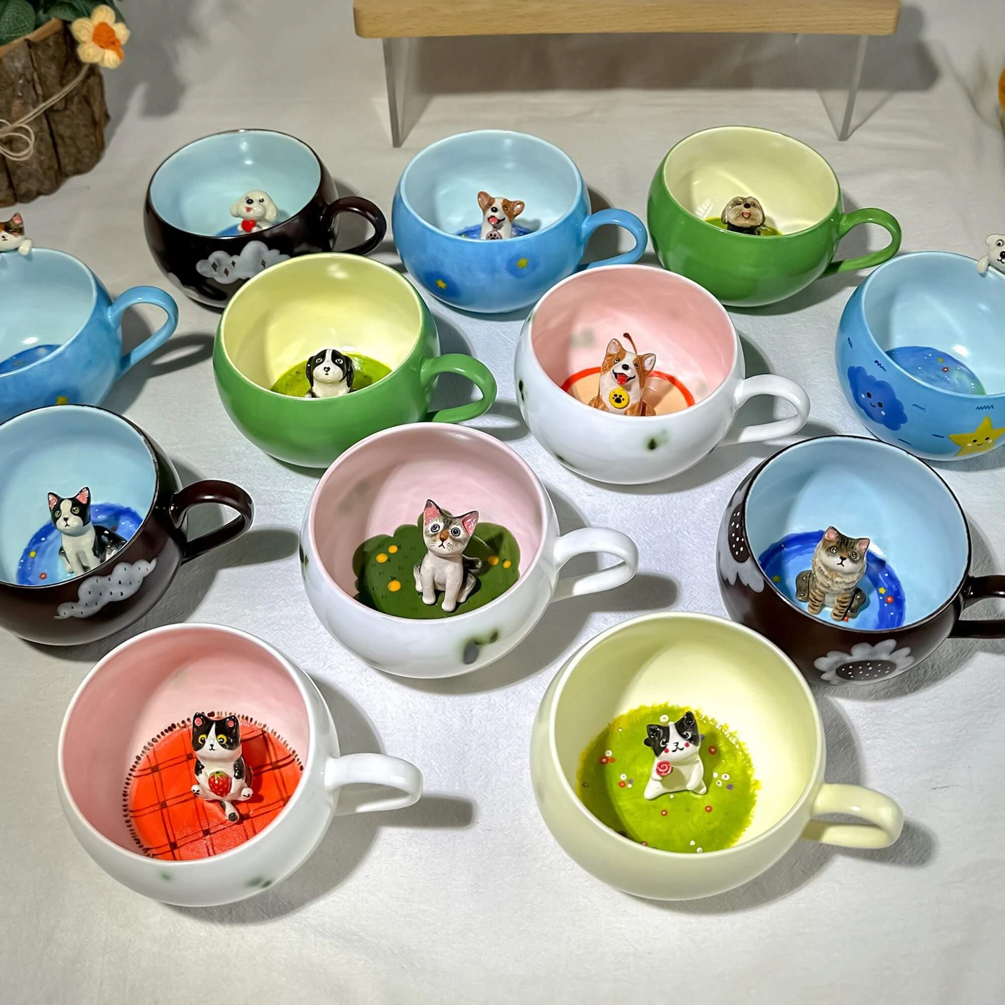 Custom Pet Handmade Coffee Mug