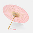 Load image into Gallery viewer, Engraved Gifts, Handmade oil-paper umbrellas for Wedding Ceremony, Wedding Decor, Beach Wedding,Keepsake, Sun Umbrella
