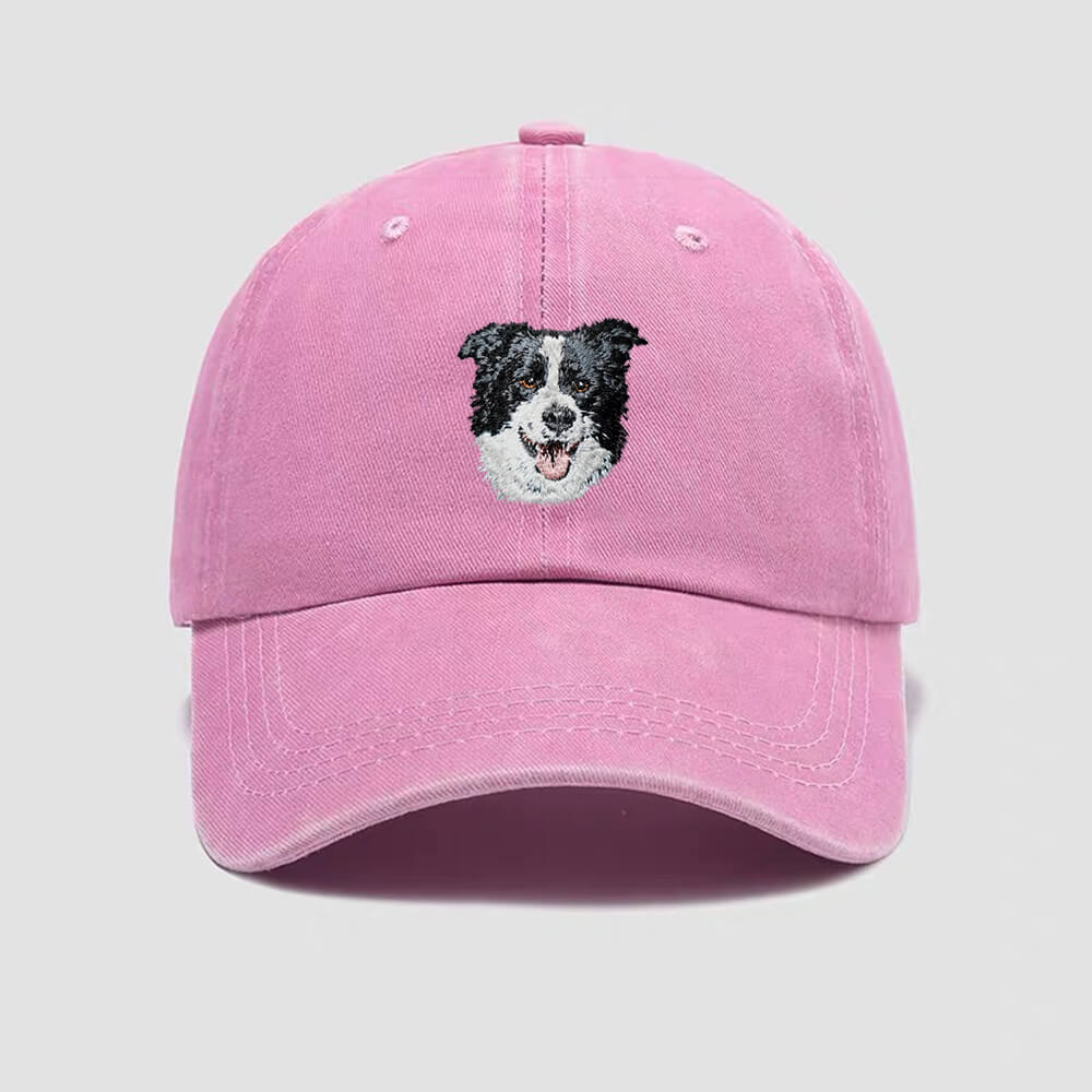 Custom Embroidery Pet Portrait Baseball Cap
