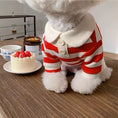 Load image into Gallery viewer, Classic Striped Dog Polo Shirt
