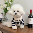 Load image into Gallery viewer, Classic Striped Dog Polo Shirt
