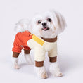 Load image into Gallery viewer, Four legged Suspender Pants With Leash Clip
