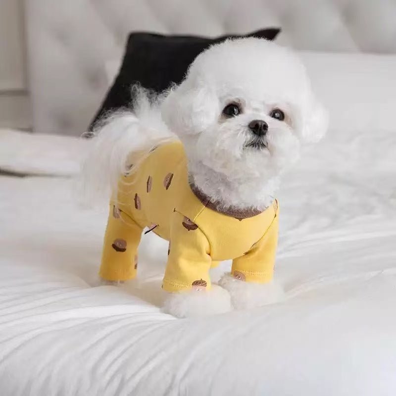 Four-legged pet clothing protecting the belly video review preview