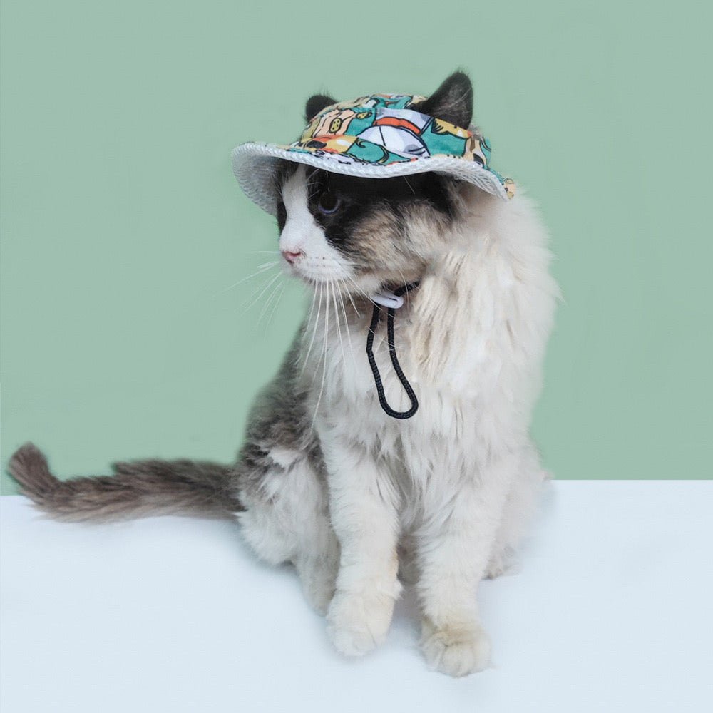 Pet finsherman hat