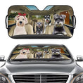 Load image into Gallery viewer, Personalized Cats or Dogs Auto Sunshade For Pet Lovers
