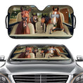 Load image into Gallery viewer, Personalized Cats or Dogs Auto Sunshade For Pet Lovers
