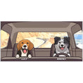 Load image into Gallery viewer, Personalized Cats or Dogs Auto Sunshade For Pet Lovers
