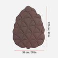 Load image into Gallery viewer, Leaf-Shaped Washable Dog Mat
