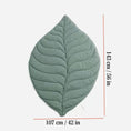 Load image into Gallery viewer, Leaf-Shaped Washable Dog Mat
