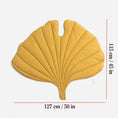 Load image into Gallery viewer, Leaf-Shaped Washable Dog Mat
