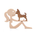 Load image into Gallery viewer, Happiness Is A Warm Family - Personalized Custom Shaped Wooden Art Puzzle
