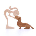 Load image into Gallery viewer, Happiness Is A Warm Family - Personalized Custom Shaped Wooden Art Puzzle
