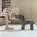 Load image into Gallery viewer, Happiness Is A Warm Family - Personalized Custom Shaped Wooden Art Puzzle
