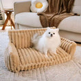Load image into Gallery viewer, Large Washable Fluffy Orthopedic Soft Dog Sofa

