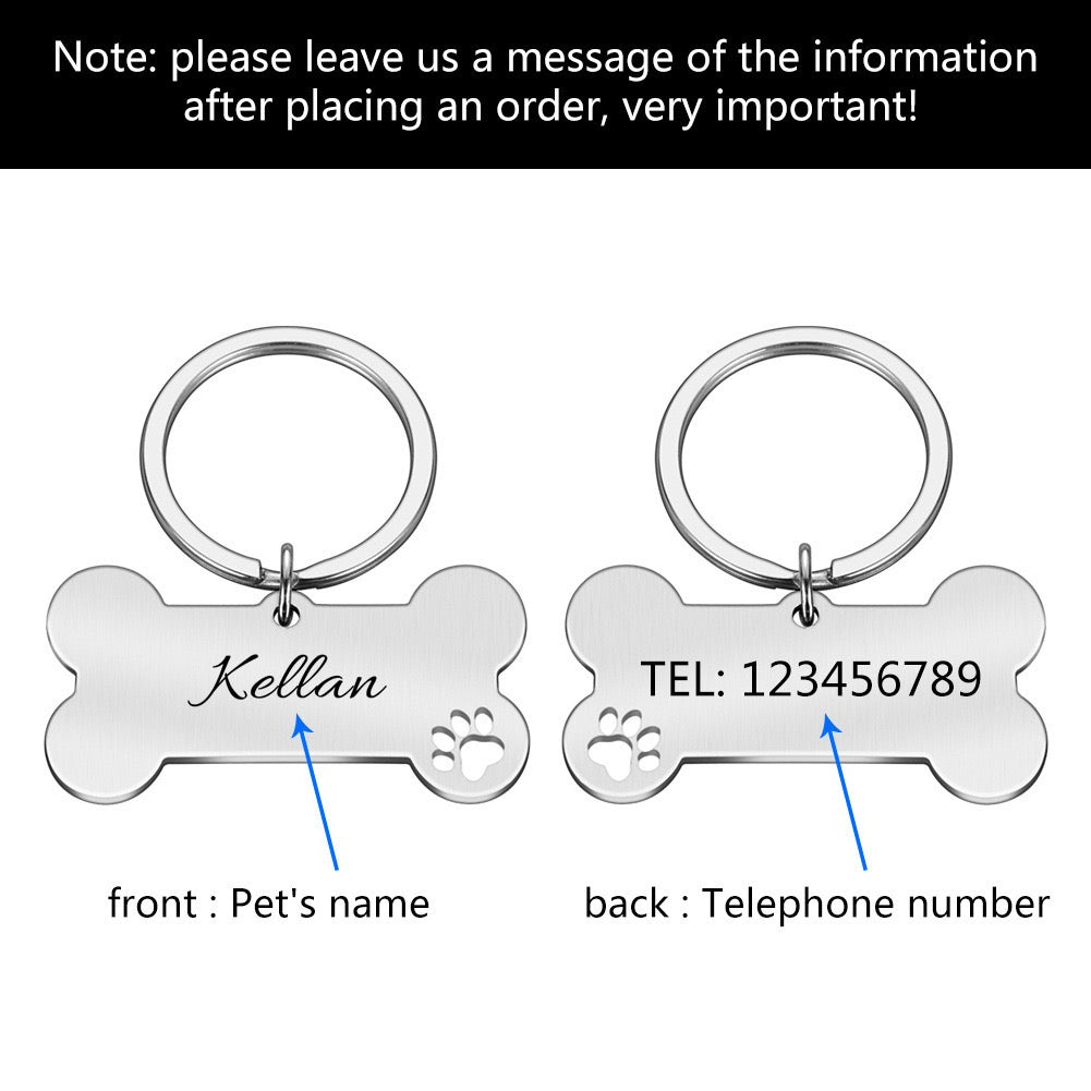 Engraved Dog Tag