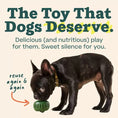 Load image into Gallery viewer, Long Lasting Refillable Dog Treat Dispenser Toy
