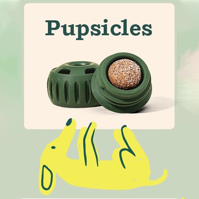 Long Lasting Refillable Dog Treat Dispenser Toy