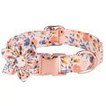 Load image into Gallery viewer, Flower Dog Collar & Leash Set
