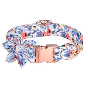 Flower Dog Collar & Leash Set