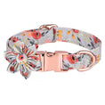 Load image into Gallery viewer, Flower Dog Collar & Leash Set
