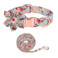 Load image into Gallery viewer, Flower Dog Collar & Leash Set
