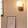 Load image into Gallery viewer, Spherical LED Wireless Wall Lamp
