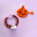 Load image into Gallery viewer, Halloween cat Costumes Halloween Witch Hat And Bib Scarf Set Pet Collar,Pumpkin Beret Hat
