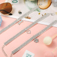 Load image into Gallery viewer, Pet collar with bling rhinestones
