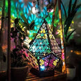 Load image into Gallery viewer, Handmade LED Starry Sky Lamp: Bohemian Home Decor Light
